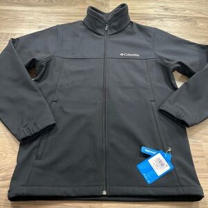 Columbia Bowen Lake II Softshell Jacket Black Men's Small XM2159-010 $90 NWT